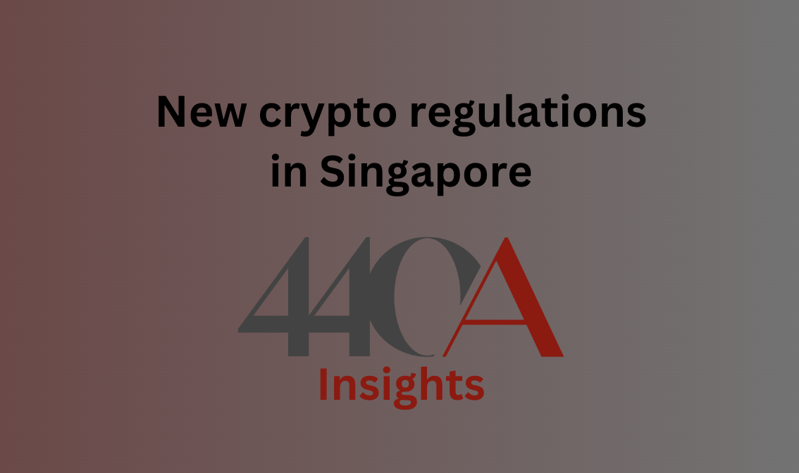 New regulations for crypto in Singapore